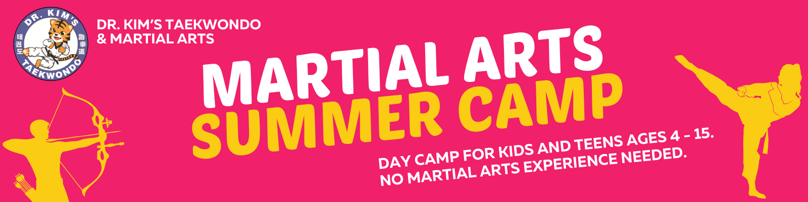 Martial Arts Summer Camp Banner